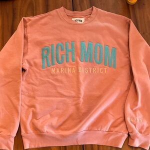 Tinx Rich Mom Pink Sweatshirt